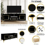 Consolle porta TV moderna di colore bianco