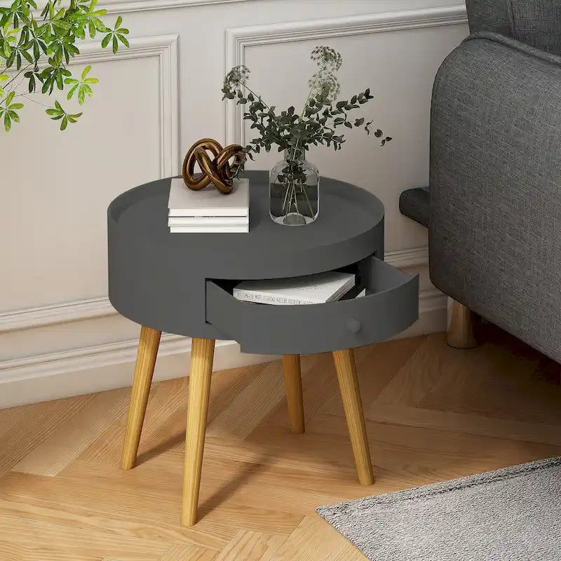 Tavolino da Caffè Moderno con Cassetto