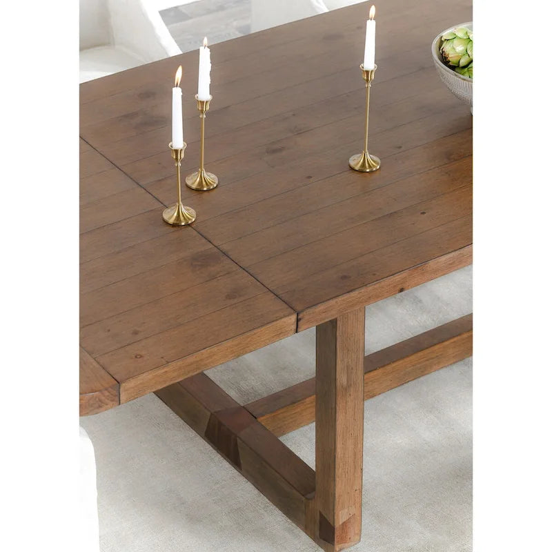 Tavolo da pranzo allungabile Lyra 80-110 Marrone Fumo - 80-110Lx39Px30A