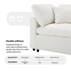 Moderno Divano Letto Modulare Cloud con Divano Sezionale a 6 Posti