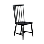 Set tavolo rettangolare 7 pezzi Capeside Cottage bianco e nero