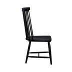 Set tavolo rettangolare 7 pezzi Capeside Cottage bianco e nero