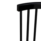 Set tavolo rettangolare 7 pezzi Capeside Cottage bianco e nero