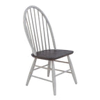 Set Tavolo Trestle da 7 Pezzi Opzionale Bianco Bicolore Stile Rustico
