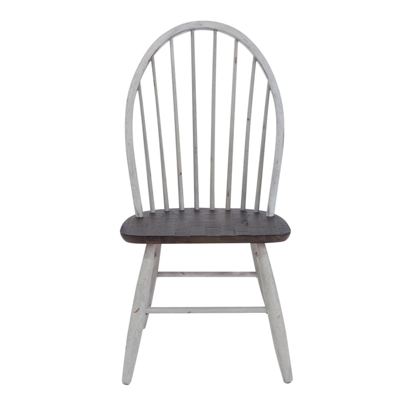 Set Tavolo Trestle da 7 Pezzi Opzionale Bianco Bicolore Stile Rustico