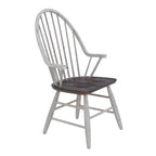 Set Tavolo Trestle da 7 Pezzi Opzionale Bianco Bicolore Stile Rustico