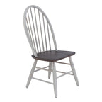Set Tavolo Trestle da 7 Pezzi Opzionale Bianco Bicolore Stile Rustico