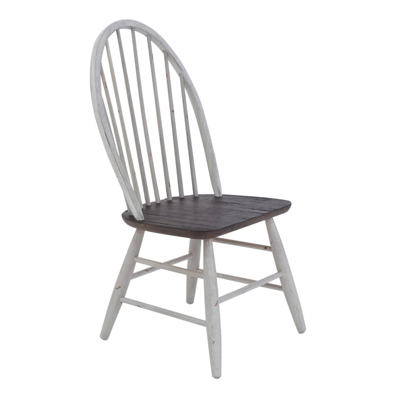 Set Tavolo Trestle da 7 Pezzi Opzionale Bianco Bicolore Stile Rustico