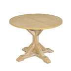 Tavolo da pranzo rustico con tavolo ovale allungabile