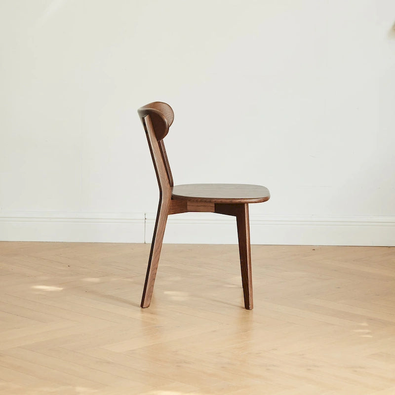 Sedia da pranzo in legno di rovere, grado FAS, legno naturale, 100% senza impurità, sedia in legno massello, sedia da tavolo